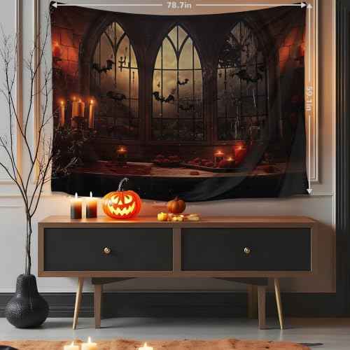 Halloween Tapestry Wall Hanging 78.7"x59.1"