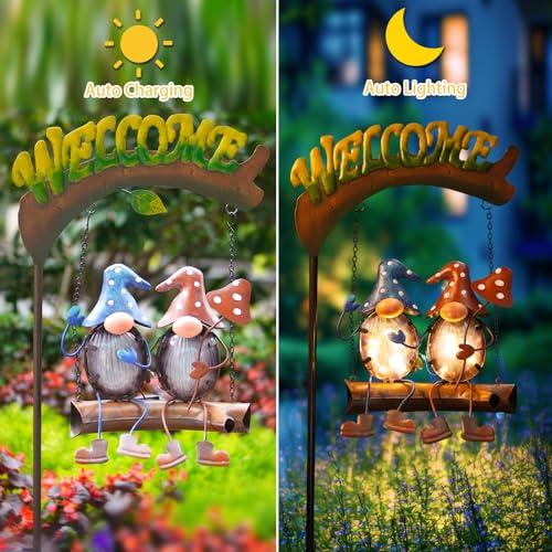 Gnomes Garden Decor Solar Lights