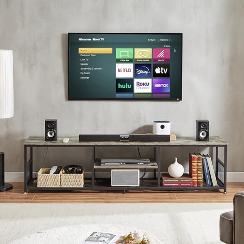 TV Stand with Power Outlets for Televisions up to 80Inch