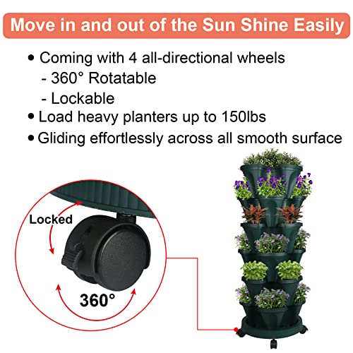 Vertical Planter Tower (2 Count)