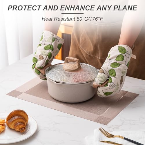 Placemats Set of 4 Washable Indoor (4 Count)