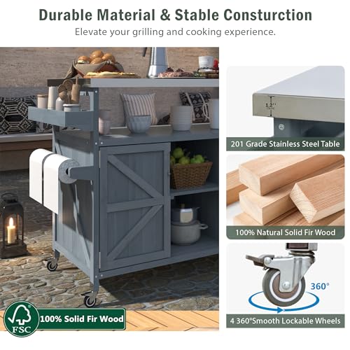 Outdoor Kitchen Island
