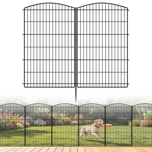 Decorative Garden Fence 12 Panels 26ft