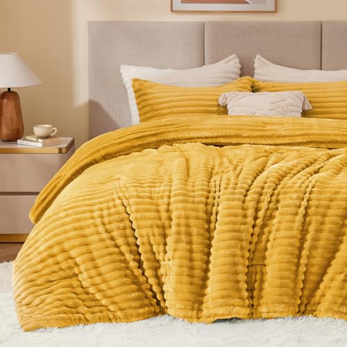Fleece California King Comforter Set
