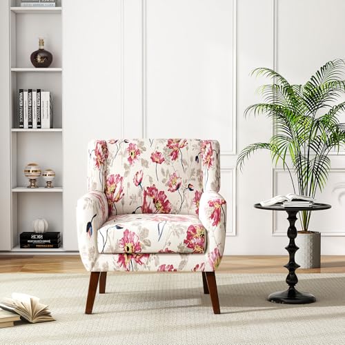 Floral Accent Chairs Set of 2 (2 Count)