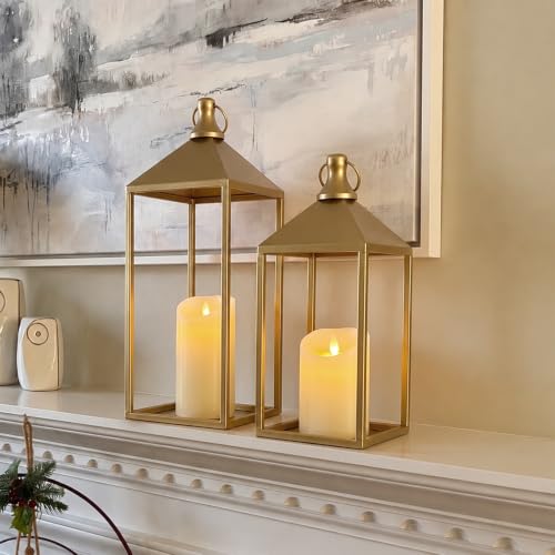 Decorative Candle Lanterns Indoor (2 Count)