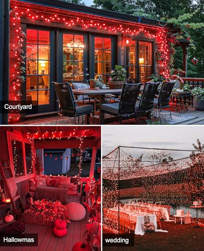 157FT 480 LED Christmas Lights Outdoor