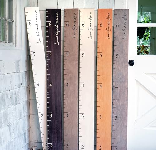Personalized Wooden Growth Chart for Kids