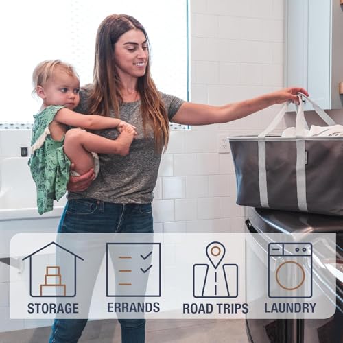 Collapsible Laundry Tote (2 Count)