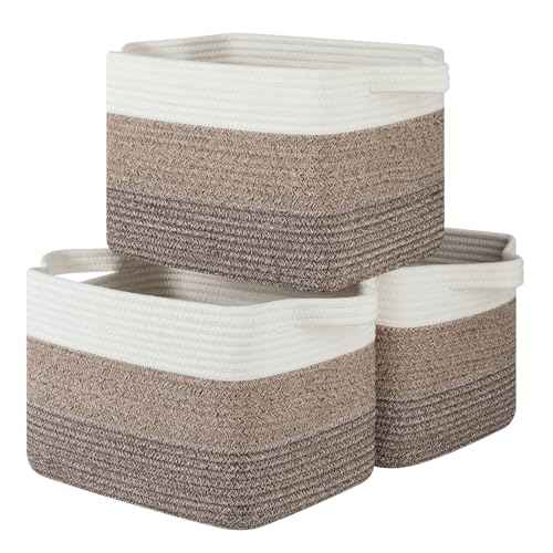 Storage Basket for Organizing 3 Pack (3 Count)