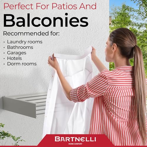 Wall Mounted Laundry Drying Rack for Clothes
