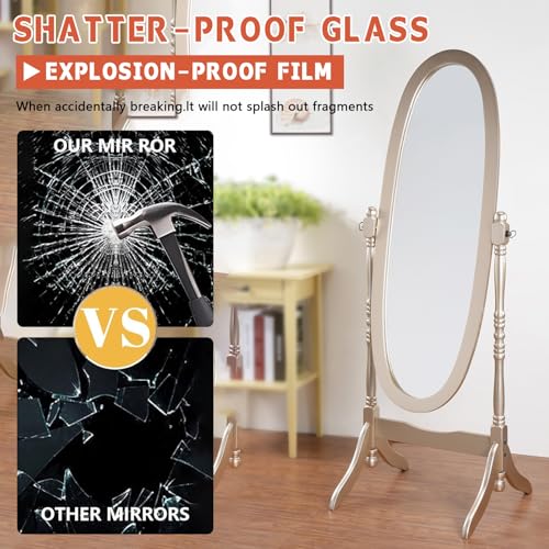 Full Length Mirror with Stand