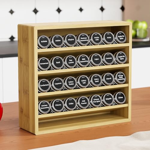 4 Tier Spice Rack Organizer for Cabinet
