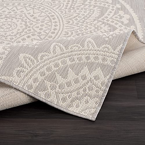 Outdoor Rug 8x10 Modern Area Rugs for Indoor and Outdoor Patios and Porches