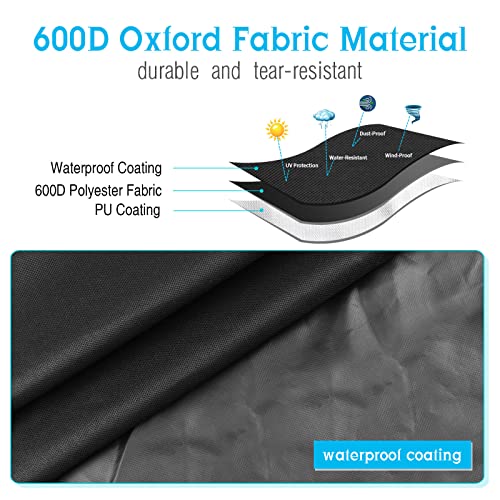Outdoor Pizza Oven Table Cover Waterproof 36''L x 32''W x 31''H