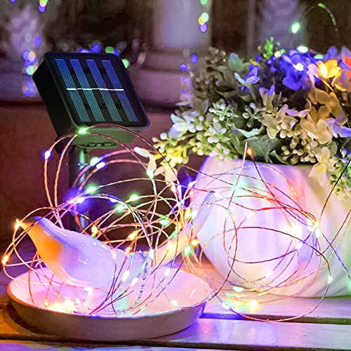 Multicolor Solar String Lights Outdoor (2 Count)