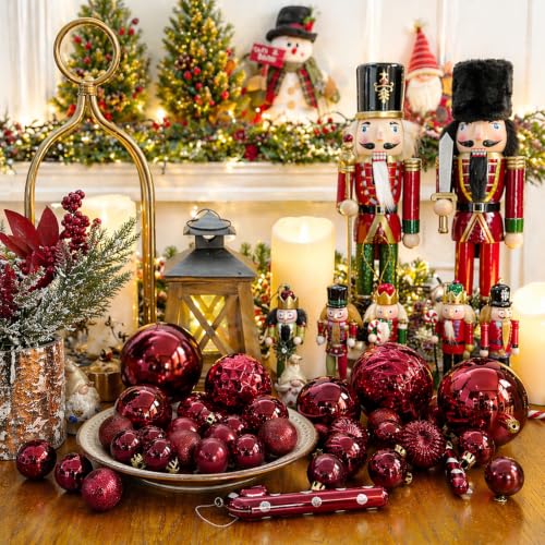 16ct Christmas Balls Ornaments (24 Count)