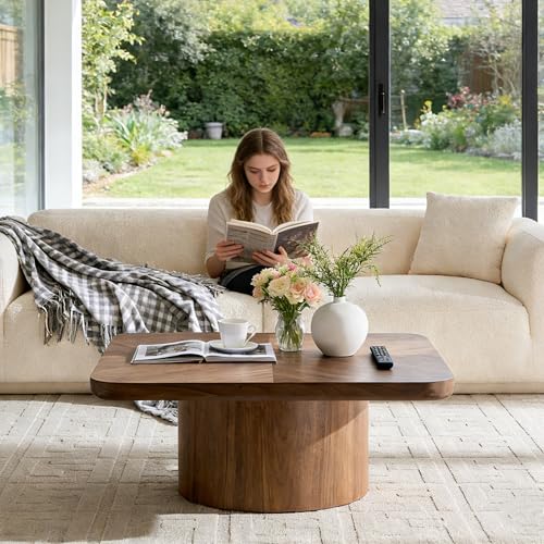 35.43” Wood Coffee Table