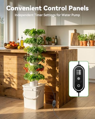 Vertical Hydroponics Growing System Kit