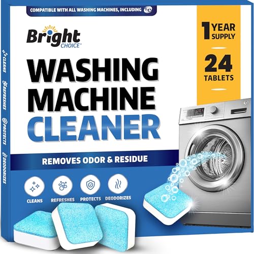 Washing Machine Cleaner Tablets 24 Pack (24 Count)