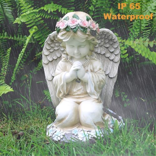 Solar Angel Garden Statues Outdoor