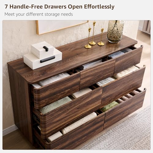 Modern 7 Drawer Dresser for Bedroom
