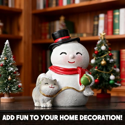 Christmas Snowman Figurine