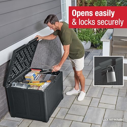 Medium Resin Outdoor Storage Deck Box