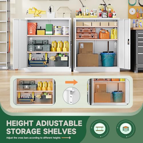 Metal Storage Cabinets with Lock Door