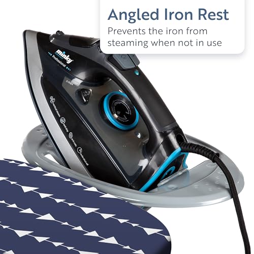 Classic 4 Leg Ironing Board with Iron Rest