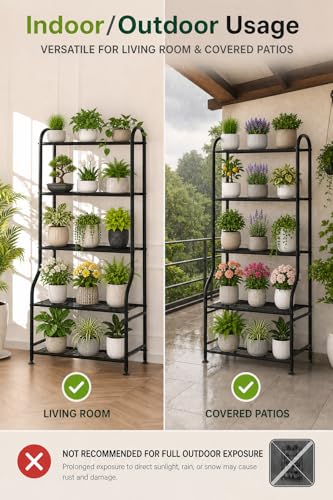 5 Tier Metal Plant Stand