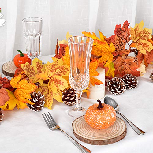 Fall Garland Maple Leaf (11.8 Foot)