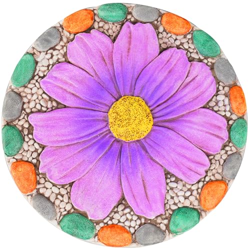Garden Stepping Stones Outdoor 10x10x0.75 Inch