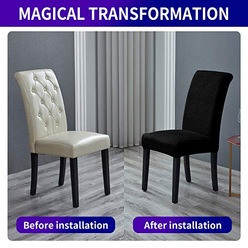 Stretch Chair Covers for Dining Room Set of 8
