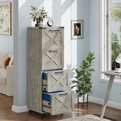 Office Filing Cabinet with 4 Drawers