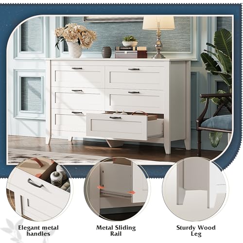 White Dresser for Bedroom