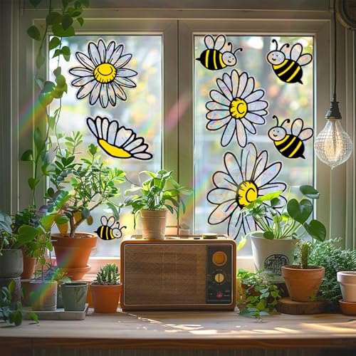 16 Pcs Window Decals to Prevent Bird Strikes