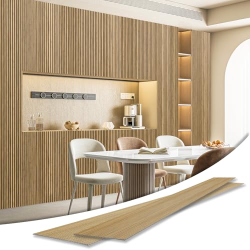 Fine Bar Design Slim Slat Wall Panel (4 Count)