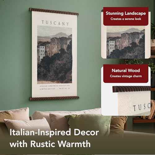Spindle Tapestry Tuscany Wall Hanging