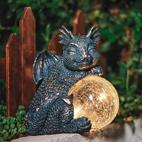 Solar Dragon Garden Statue