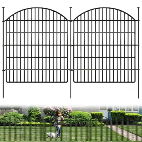 10 Panels Garden Fence Animal Barrier (66 Sq Ft)