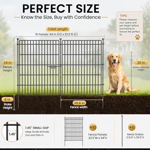No Dig Garden Fence (770.8333 Sq Ft)