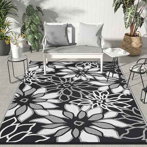 Outdoor Rug Waterproof for Patio Decor
