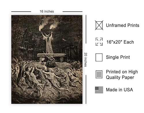 Vintage Gustave Dore Poster