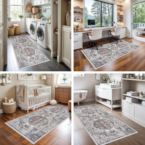 Hallway Washable Runner Rug (18 Sq Ft)