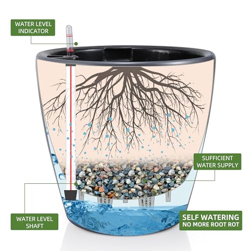 18x17 Self Watering Planter with Wheels