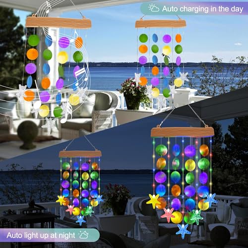 Solar Wind Chimes for Outside