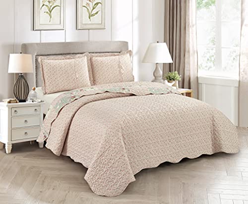 Rose and Sage Quilt Set