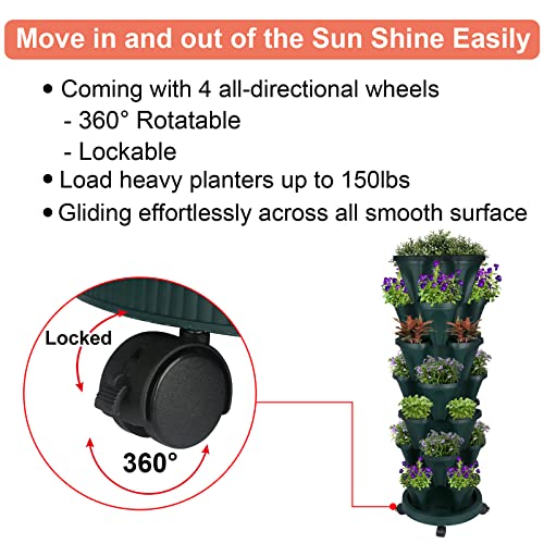 Vertical Planter Tower (2 Count)