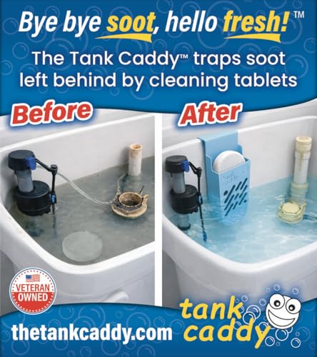 The ORIGINAL Tank Caddy Toilet Tablet Holder